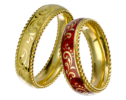 Vestuves ir sužadėtuves lydi apsikeitimas žiedais